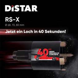 Diamantbohrer 72x70-5 M16 RS-X