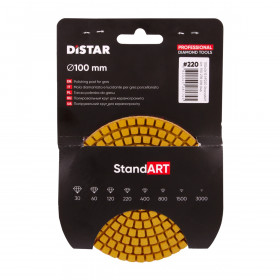 Diamant-Polierpads 100x3x15 №220 StandART, Distar №5