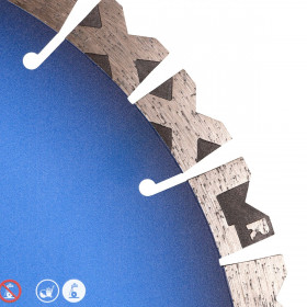 Diamanttrennscheibe 1A1RSS 350 XXL №3 Diamanttrennscheibe 1A1RSS 350 XXL, Distar №3