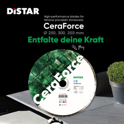 Diamanttrennscheibe 1A1RSS 350x25,4 CeraForce