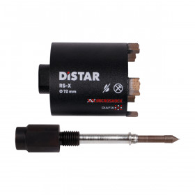 Diamantbohrer 72x70 M16xM18 RS-X Centrum №3 Diamantbohrer 72x70 M16xM18 RS-X Centrum, Distar №3