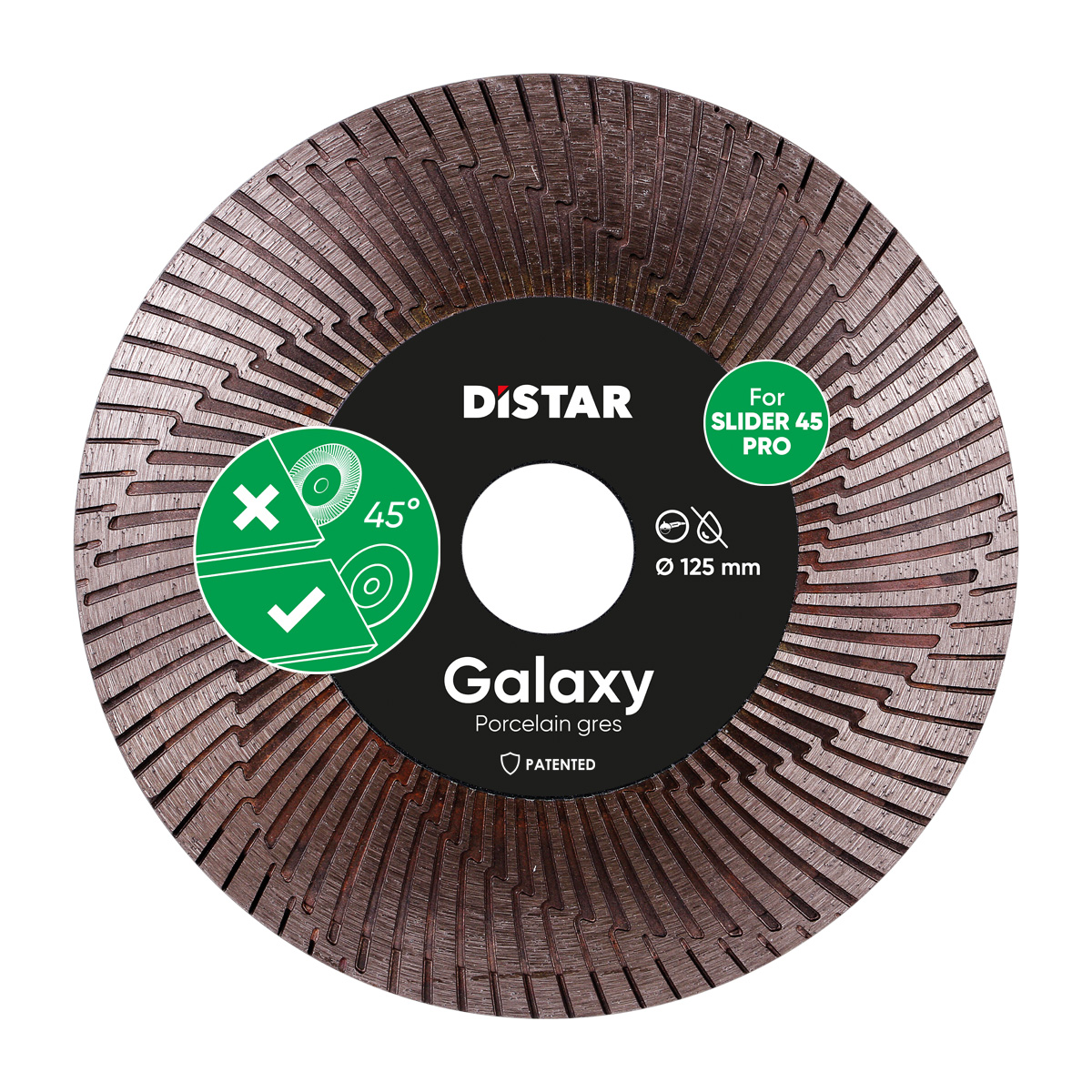 Diamanttrennscheibe 1A1R 125x30 Galaxy