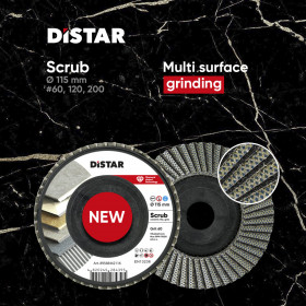 Diamant-FLAP-Scheibe 115*22,23 60 Scrub, Distar №7