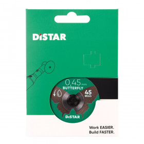 Diamanttrennscheibe Distar 45x0,45x5,8H Butterfly №6 Diamanttrennscheibe Distar 45x0,45x5,8H Butterfly, Distar №6