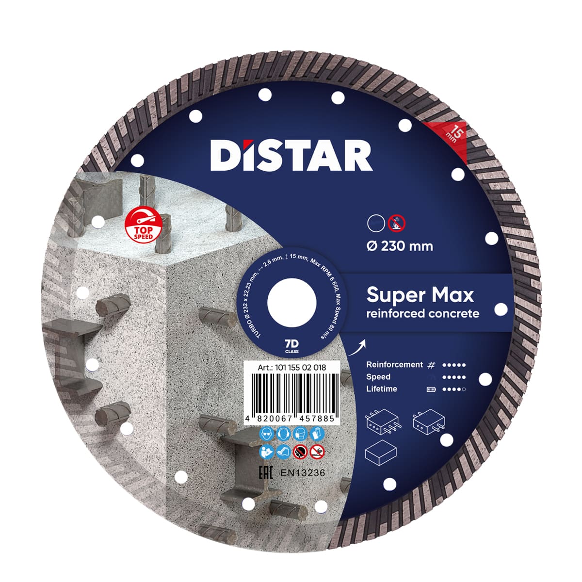 Diamanttrennscheibe Turbo 232 Super Max