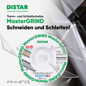 Diamanttrennscheibe 1A1R V 115x22,23 MasterGRIND, Distar №8