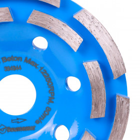 Schleiftopf DGS-S 125/22,23 Beton, baumesser №3