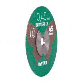 Diamanttrennscheibe Distar 45x0,45x5,8H/3,2-3,0F Butterfly №3 Diamanttrennscheibe Distar 45x0,45x5,8H/3,2-3,0F Butterfly, Distar №3