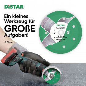 Diamanttrennscheibe Distar 76x10H Colibri, Distar №8