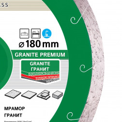 Diamanttrennscheibe 1A1R 180 Granite Premium