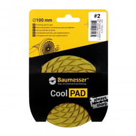 Diamant-Polierpads 100 Baumesser CoolPAD 2 №4 Diamant-Polierpads 100 Baumesser CoolPAD 2, baumesser №4