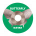 Diamanttrennscheibe Distar 1A1R 45x0,6x9,6h Butterfly
