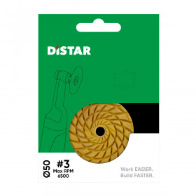 Diamant-Polierpads 50x3x7 CoolPAD 3, Distar №5