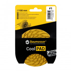 Diamant-Polierpads 100 Baumesser CoolPAD 1 №4 Diamant-Polierpads 100 Baumesser CoolPAD 1, baumesser №4