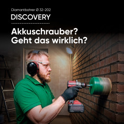 Diamantbohrer Distar 052x150-4xM16 Discovery
