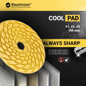 Diamant-Polierpads 100 Baumesser CoolPAD 1 №8 Diamant-Polierpads 100 Baumesser CoolPAD 1, baumesser №8