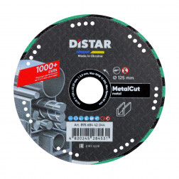 Diamanttrennscheibe 1A1R V 125 Metal CUT, Distar №1