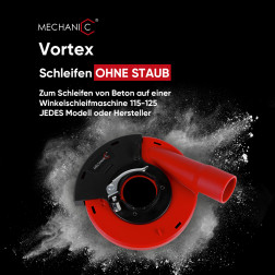 Staubabsaugungsschutz Vortex