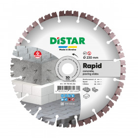 Diamanttrennscheibe 1A1RSS 230 Rapid, Distar №1