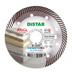 Diamanttrennscheibe 1A1R 115 Gres Master, Distar №1