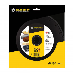 Diamanttrennscheibe 1A1RSS 230 Pro Rex, baumesser №5