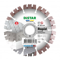 Diamanttrennscheibe 1A1RSS 125 Rapid, Distar №1