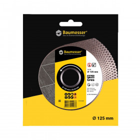 Trennscheibe für Fliesen Baumesser 1A1R 125 PRO Gres №5 Trennscheibe für Fliesen Baumesser 1A1R 125 PRO Gres, Baumesser №5